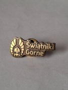Herb logo miasta Świątniki Górne przypinka pin metaliczna odznaka wpinka