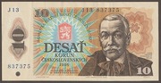 Czechosłowacja 10 koron 1986 - Pavel Orszagh