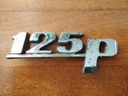 Fiat 125p, emblemat na maskę, oryginalny znaczek, stan dobry