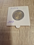 MONETA 2 EURO 2007r AUSTRIA stan 1