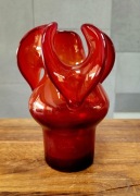 Wazon OSIOŁEK Czesław Zuber, huta Barbara