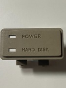 Amiga 2000 - oryginalny panel na LED POWER HARD DISK