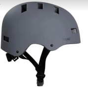 Pank Urban męski i damski kask rowerowy, szary M 56-58cm