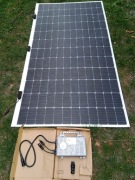 Zestaw fotowoltaiczny panel  mikroinwerter  balkon