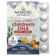 Nordic Naturals, Żelki do żucia z DHA dla dzieci, 30 żelek