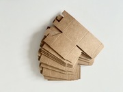 Pudełka prezentowe craft brązowe 12 szt.