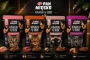 Pan Mięsko Karma dla Kota 40x85g Mix Kurczak Królik Tuńczyk Jeleń + GRATIS
