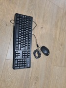 Zestaw logitech klawiatura i myszka przewodowa
