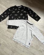 H&M koszulka 80 cm bluzka długi rękaw bawełniana T-shirt chłopięcy