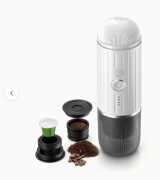 Mobilny Ekspres do Kawy 2w1 iCafilas | Kapsułki + Mielona | Akumulator