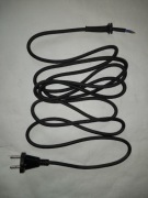 Przewód przyłączeniowa z wtyczką 2x1mm.  3m.