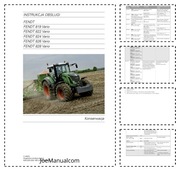 Fendt 819 822 824 826 828 Vario Operation Manual Instrukcja obsługi DTR