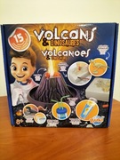 Zestaw edukacyjny Wulkany & Dinozaury Buki France 15 eksperymentów, 8+