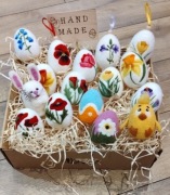 Jaja Wielkanocne dekoracja Handmade