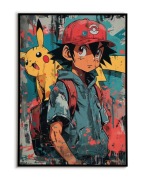 Picachu Anime - GRATIS PLAKAT A3, PROMOCJA 2+1 GRATIS!