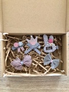 Spinki do włosów dla dziewczynki, prezent, zestaw