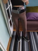Legginsy fango z cyrkoniami wysoki stan r. S/M