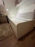 Pilne łóżko rozkładane 2osobowe ikea slakt 90/200