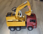 BRUDER 02751 MAN TGA wywrotka z koparką Liebherr 912