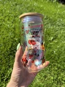 Szklanka brokatowa 550 ml myszka miki