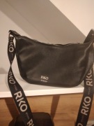 Torebka nerka listonoszka  Ryłko Rko skóra czarna