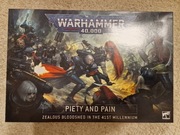 Warhammer 40k kampania Piety and Pain bez modeli