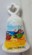 Dzwonek ceramiczny z Polski - pamiątka z Jarosławca