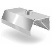 Okap trapezowy szer:100cm głę:80cm dł:200cm FV23