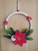 Ozdoba świąteczna - wianek na drzwi. 
