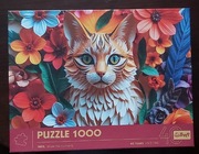 Puzzle 1000 el. , Trefl , " Kot "