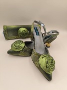 Szpilki czółenka sandały damskie piękne rozmiar 39 torebka w zestawie 