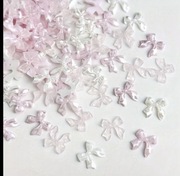 Ozdoby na paznokcie kokardki 