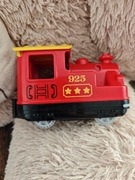 Sama lokomotywa lego Duplo czerwona