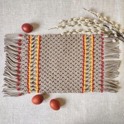 Podkładka serweta bieżnik na stół makrama