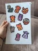 Naklejki Pokemon 10 sztuk wz14