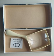 Lupa Vintage Minor, soczewka sferyczna bez zniekształceń, oryginalne pudełk