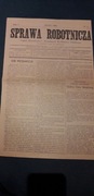 Stara gazeta Sprawa Robotnicza