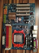 Płyta główna GIGABYTE + procesor AMD Athlon