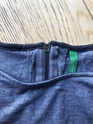 Benetton -oryginal kombinezon -szary -krótki rękaw