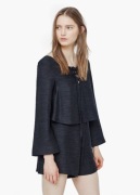 NOWY Krótki kombinezon bawełna MANGO S z metką