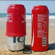 NOWY silikonowy pokrowiec etui osłonka kondom ubranko na puszke 500ml