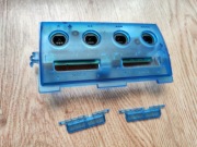 Moduł kontrolerów padów + niebieski panel GCN Nintendo GameCube Poznań 
