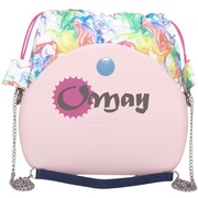 Różowy organizer worek do Obag MOON LIGHT esy floresy kolorowe komin OMAY