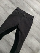 Bryczesy męskie Felix buhler 48 pełny lej szare