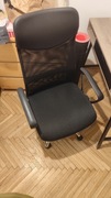 Fotel biurowy, do biurka, krzesło, podłokietniki oparcie 
