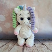 Jednorożec na szydełku 