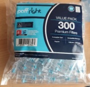 Filtry do papierosów nasadka filtrująca do papierosów 300 sztuk.