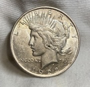 ONE DOLLAR PEACE 1923   DOLAR POKOJU USA   SREBRO