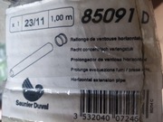 Przedłużka rura 60/100 1,0 m Saunier Duval