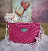 Torebka handmade ze sznurka poliestrowego